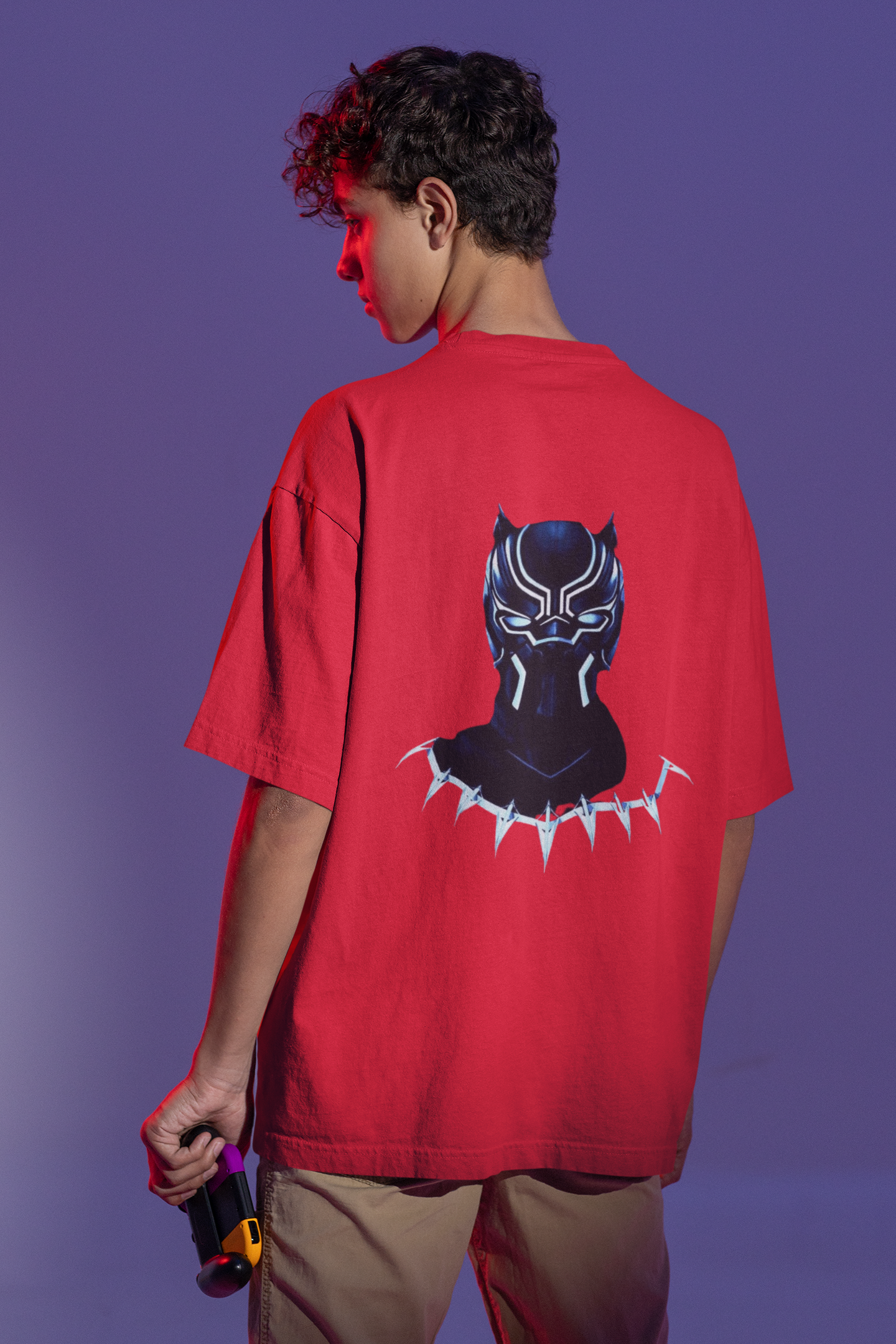 Oversized T-shirt - Marvel Black Panther