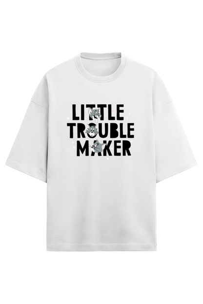 Oversize Terry T-shirt - Cartoon