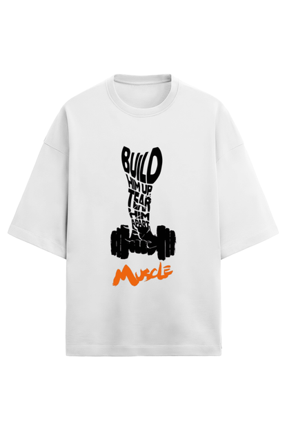 Oversize Terry T-shirt - Fitness Motivation