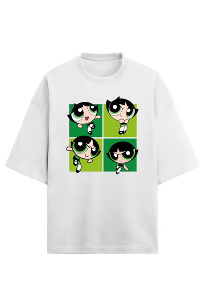 Oversize Terry T-shirt - Cartoon