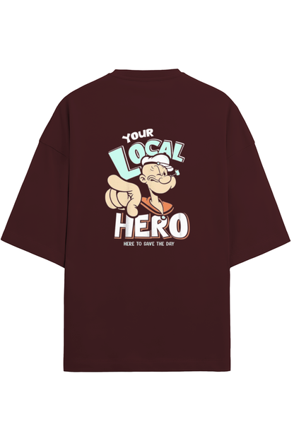 Oversize Terry T-shirt - Cartoon