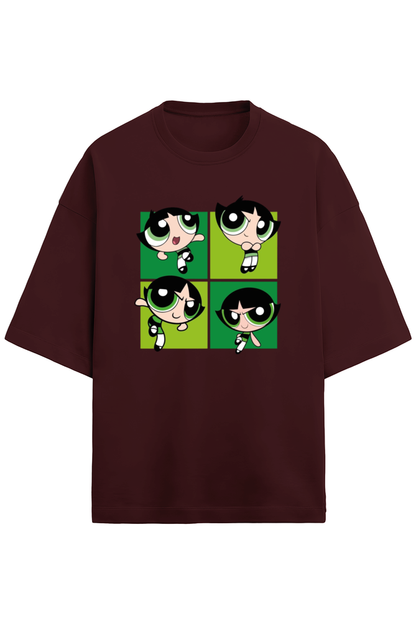 Oversize Terry T-shirt - Cartoon