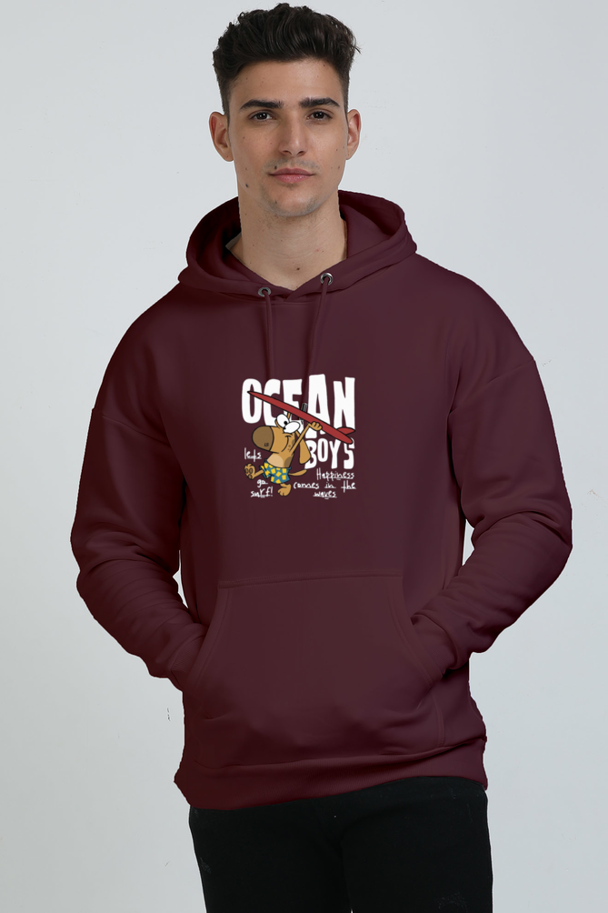 Oversized Sweatshirts Hooded (Non-Zipper)