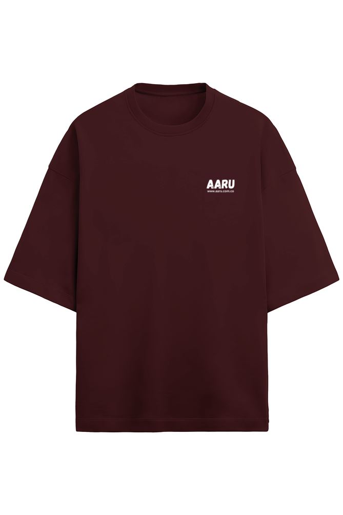 Oversized Terry T-Shirts- Nasa Design