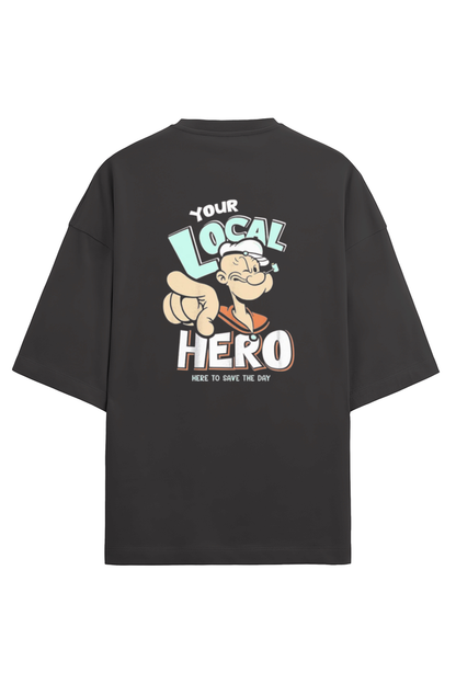 Oversize Terry T-shirt - Cartoon