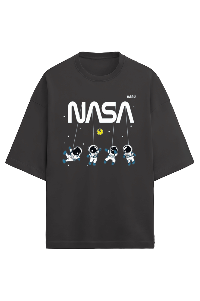 Oversize Terry T-shirt - Nasa Design