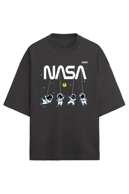 Oversize Terry T-shirt - Nasa Design