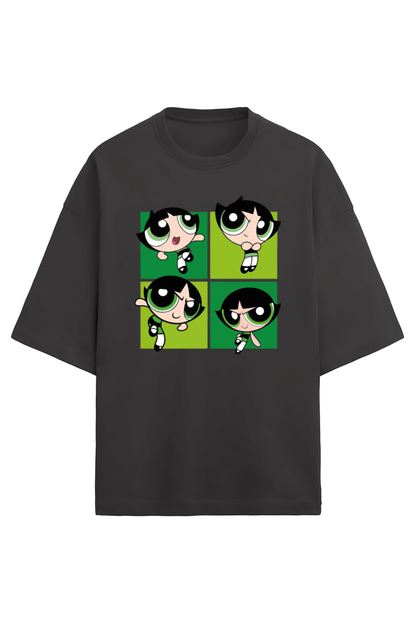 Oversize Terry T-shirt - Cartoon