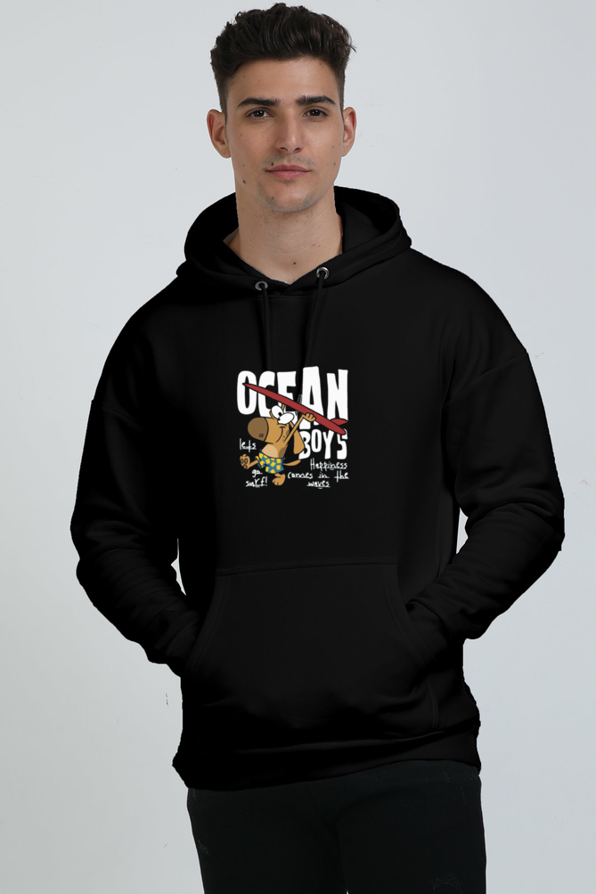 Oversized Sweatshirts Hooded (Non-Zipper)