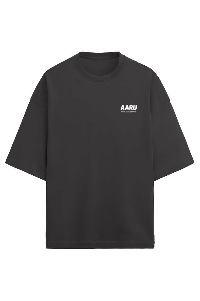 Oversized Terry T-Shirts- Nasa Design