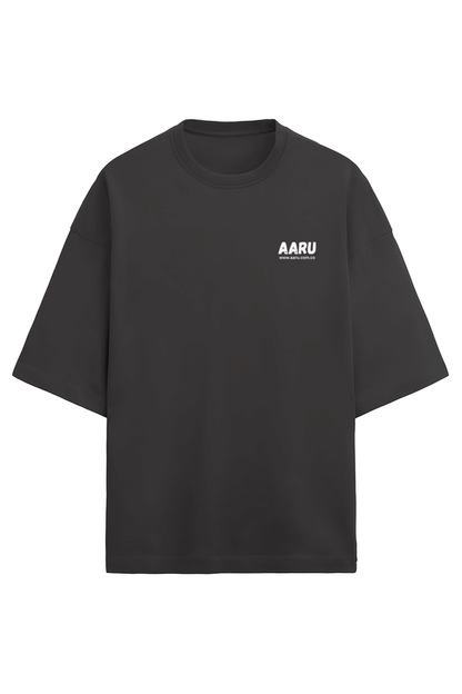 Oversized Terry T-Shirts- Nasa Design