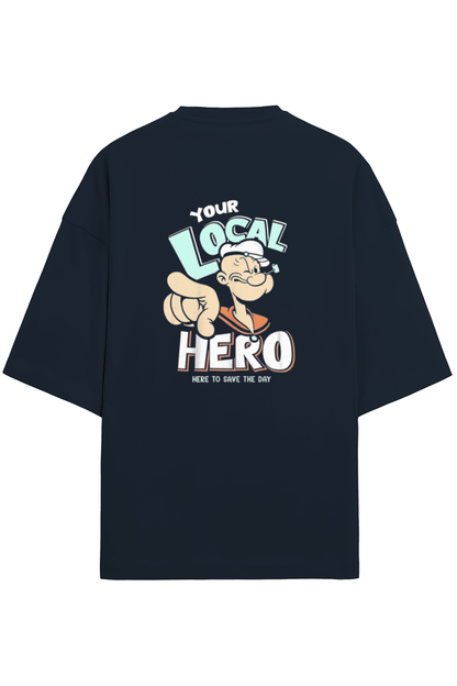 Oversize Terry T-shirt - Cartoon
