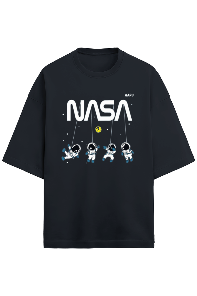 Oversize Terry T-shirt - Nasa Design
