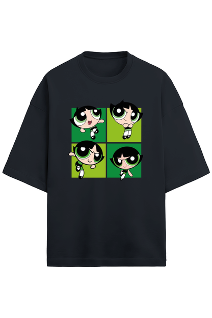 Oversize Terry T-shirt - Cartoon