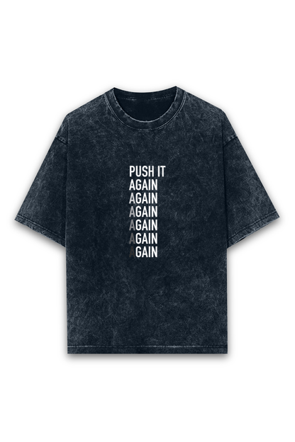 Acid Wash Classic Unisex Oversized T-Shirt