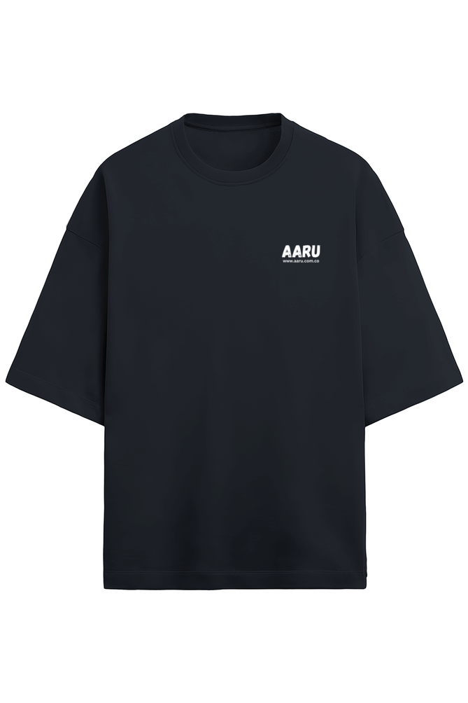Oversized Terry T-Shirts- Nasa Design