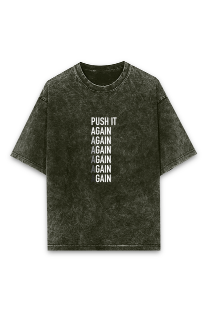 Acid Wash Classic Unisex Oversized T-Shirt