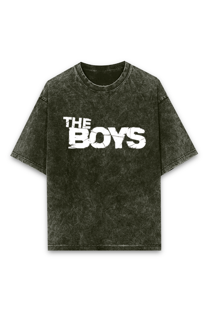 Acid Wash Classic Unisex Oversized T-Shirt