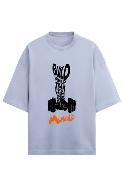 Oversize Terry T-shirt - Fitness Motivation