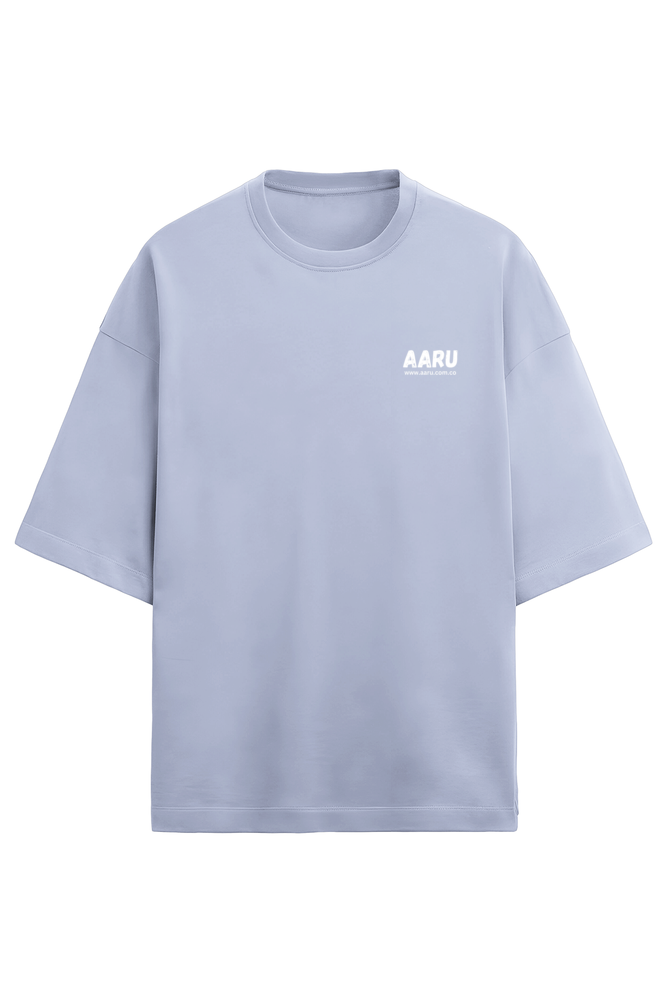 Oversized Terry T-Shirts- Nasa Design