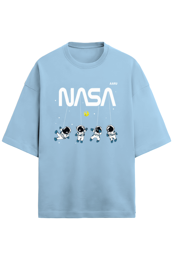 Oversize Terry T-shirt - Nasa Design