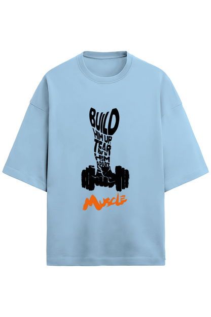 Oversize Terry T-shirt - Fitness Motivation