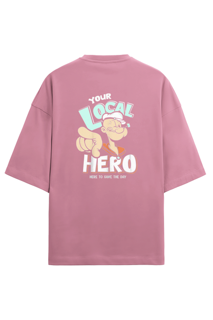 Oversize Terry T-shirt - Cartoon