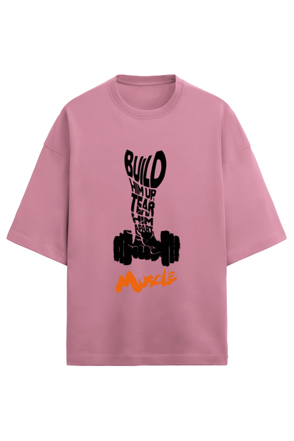 Oversize Terry T-shirt - Fitness Motivation