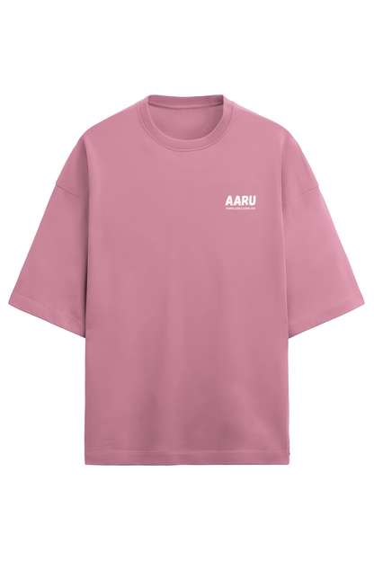 Oversized Terry T-Shirts- Nasa Design