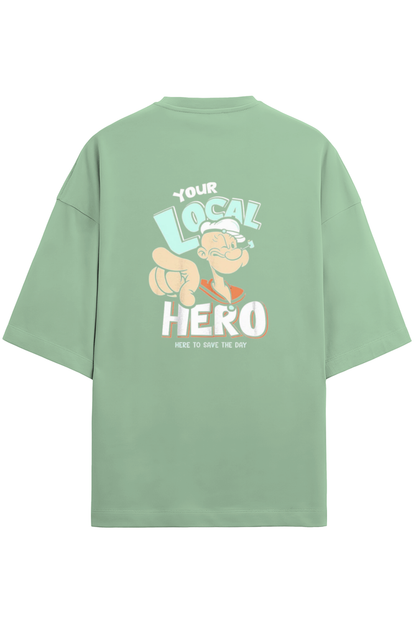 Oversize Terry T-shirt - Cartoon