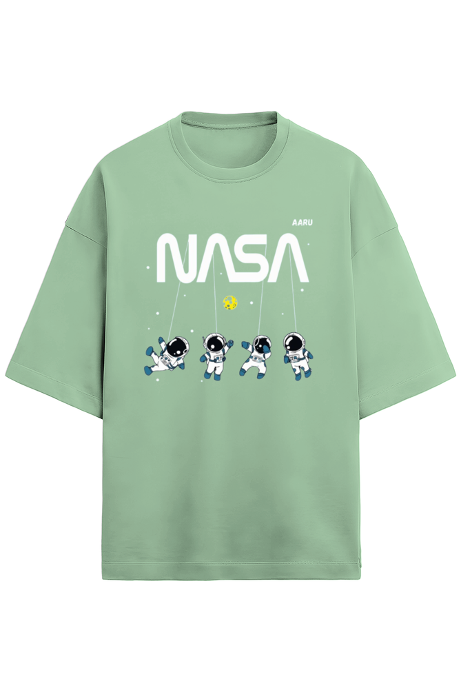 Oversize Terry T-shirt - Nasa Design