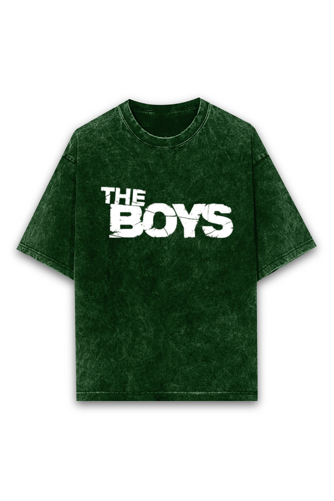 Acid Wash Classic Unisex Oversized T-Shirt