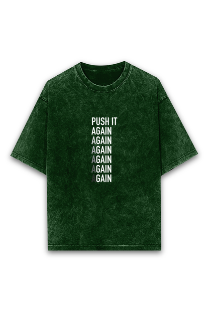 Acid Wash Classic Unisex Oversized T-Shirt