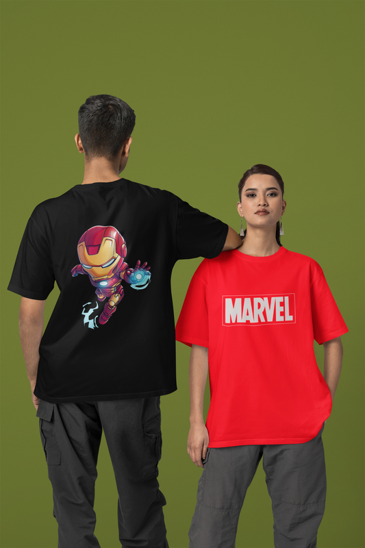 Oversized T-Shirt - Marvel Iron Man