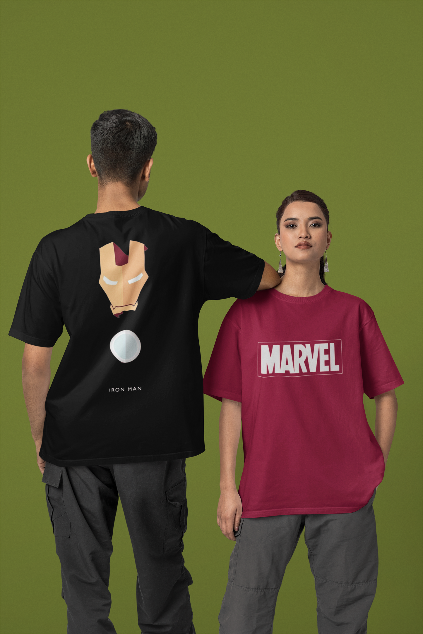 Oversize T-shirt - Marvel Iron Man
